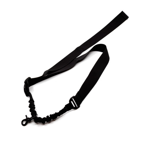 Ремень оружейный PMX Tactical PMX-11 на 1 точку с амортизатором Чёрный