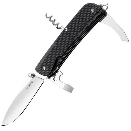 Нож складной Ruike LD21-B Клинок 8.5 см Чёрный