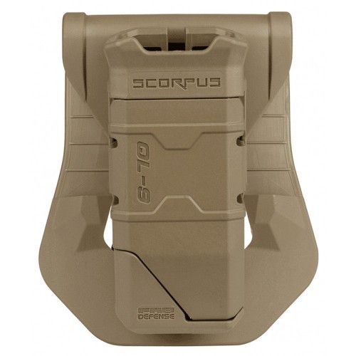 Пенал одинарный Fab Defense QL-9 Paddle SC-QL9PT для магазинов Glock 9 (.45) мм c заряжателем Койот