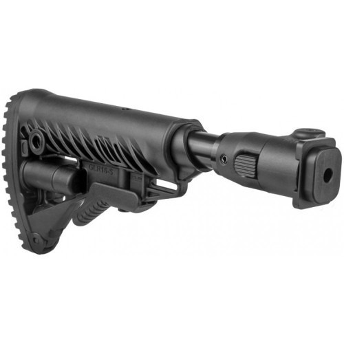 Приклад телескопический Fab Defense M4-ZAS P SB для Zastava M70 B1, B3 / M77 B1 с амортизатором Чёрный