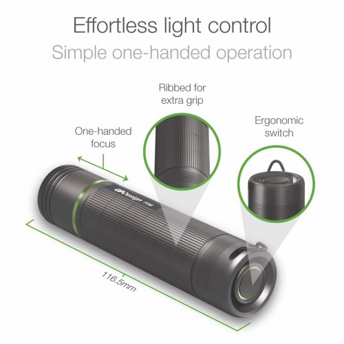 Фонарь тактический GP Design P36 Свет - Холодный 300 lm 120 м