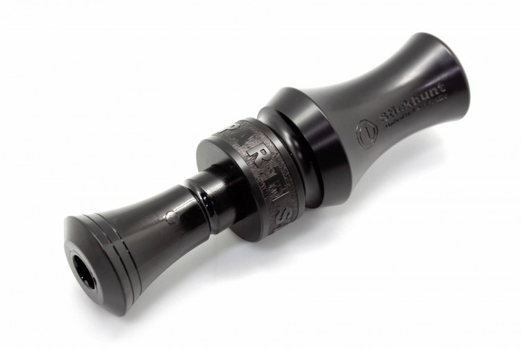 Манок духовой на утку крякву Stickhunt ArtCalls Partisan 2 лепестка Чёрный