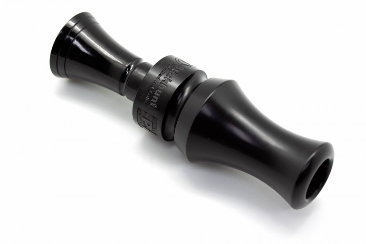 Манок духовой на утку крякву Stickhunt ArtCalls Partisan 2 лепестка Чёрный