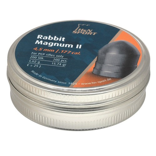 Пульки для пневматики HN Rabbit Magnum II Конусообразные 4.5 мм 1.02 г (200 шт)