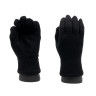 Перчатки тактические RusForce AnyDay 2 зимние вязанные двойные полноразмерные Чёрный