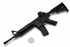 Модель сувенирная в виде оружия Microgun L M4A1 RIS телескопический приклад стандартный прицел