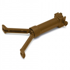 Рукоять-сошка тактическая Стикхант RUK-2 для оружия на планку Picatinny Койот