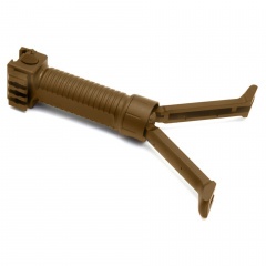 Рукоять-сошка тактическая Стикхант RUK-2 для оружия на планку Picatinny Койот