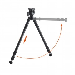 Сошки телескопические Vanguard Equalizer 2QS с креплением на Антабку и Weaver / Picatinny