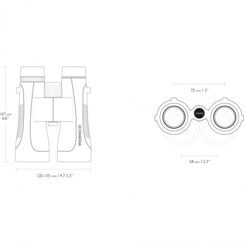 Бинокль Hawke Endurance ED 10X50 WP (36209) Roof | BAK-4