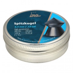 Пульки для пневматики HN Silverpoint Остроконечные 5.5 мм 1.11 г (200 шт)