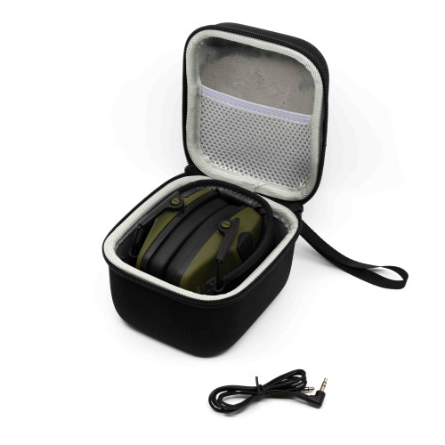 Наушники активные стрелковые PMX Pro Sport 22-82 ДБ Зелёный