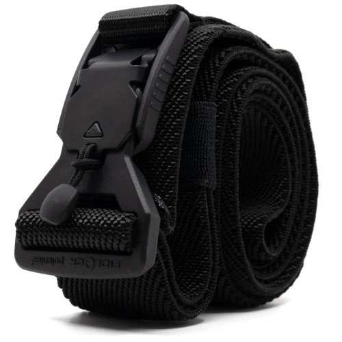 Ремень брючный тактический Долг Флекс регулируемый с магнитной пряжкой Черный