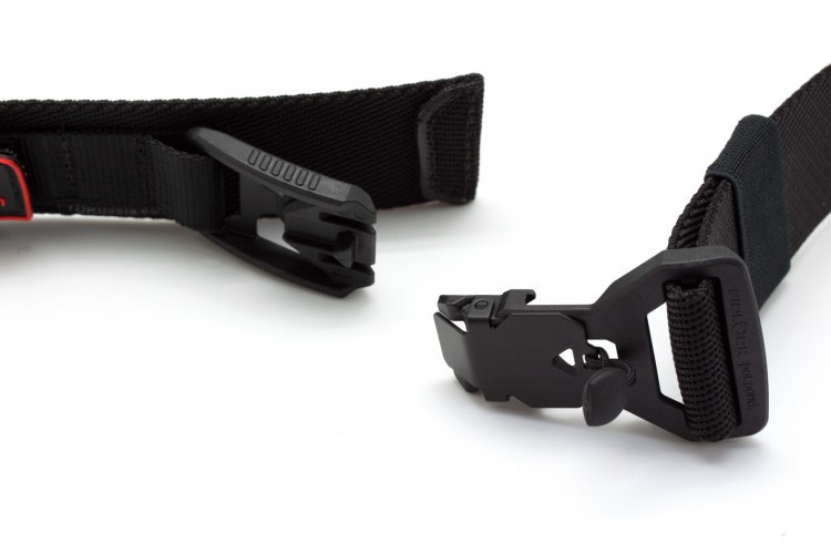 Ремень брючный тактический Долг Флекс регулируемый с магнитной пряжкой Черный