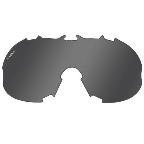 Линзы Wiley X Nerve R-8051S для стрелковых очков Nerve Дымчатые 12%