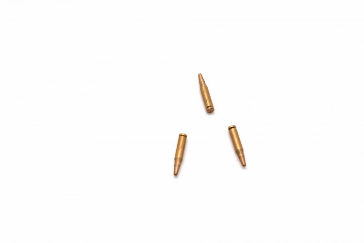 Модель сувенирная в виде патрона Microgun L SMP556 калибра 5.56x45 для моделей M4A1 3 шт