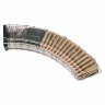 Магазин Pufgun SGA762 для АК / ВПО / Сайга 7.62х39 без сухаря (для оружия с сухарем) на 40 патронов Прозрачный