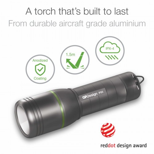 Фонарь тактический GP Beam Design P55 Свет - Холодный 400 lm 135 м
