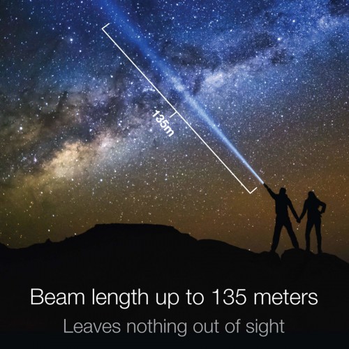 Фонарь тактический GP Beam Design P55 Свет - Холодный 400 lm 135 м