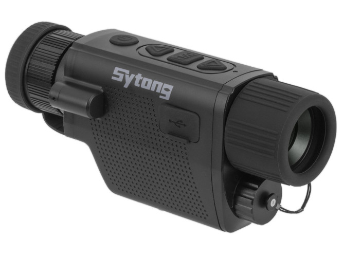 Тепловизионный монокуляр Sytong XS03-35 384х288 12um <=30mk, o35мм, x2.8/5.6/11.2/22.4, WiFi,до 5ч,обнаружение 1750м,390г