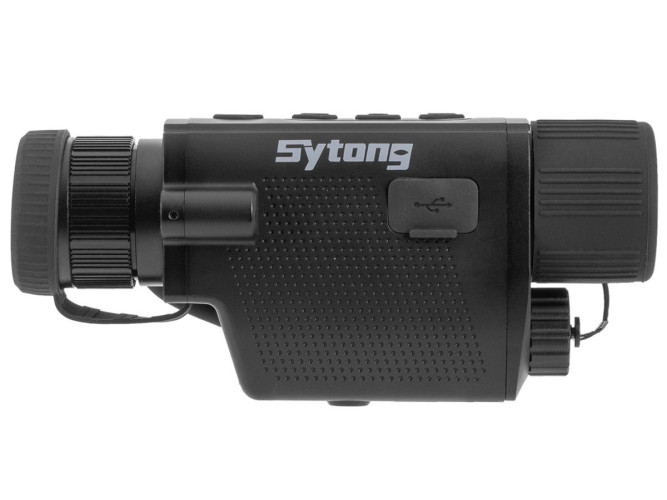 Тепловизионный монокуляр Sytong XS03-35 384х288 12um <=30mk, o35мм, x2.8/5.6/11.2/22.4, WiFi,до 5ч,обнаружение 1750м,390г