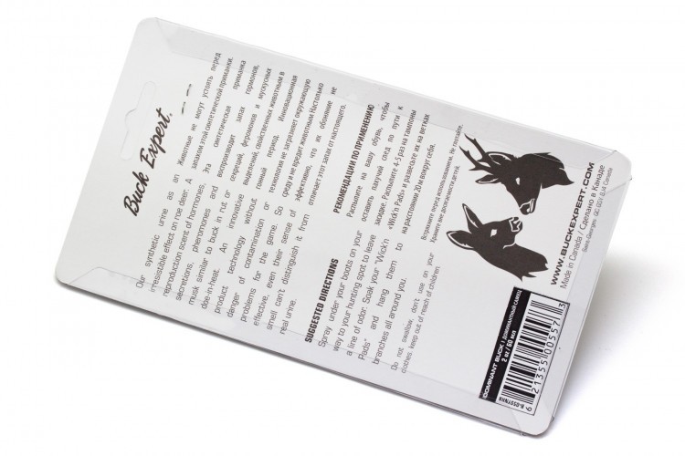 Приманка на косулю Buck Expert 05SYNRB ароматизатор выделений самца Спрей 60 мл