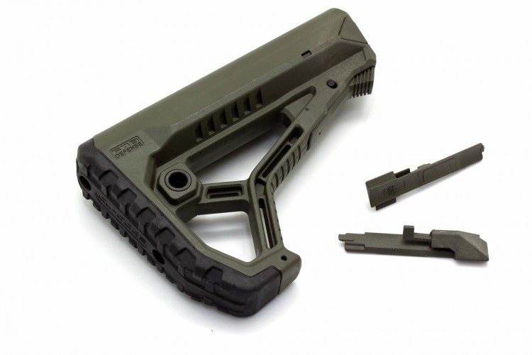 Приклад телескопический Fab Defense GL-CORE Хаки