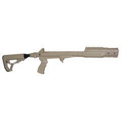 Ложе с прикладом GL-CORE и амортизирующей трубкой Fab Defense M4 SKS SB для СКС Койот