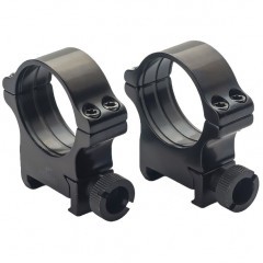 Кольца для прицела Rusan (050-25,4-12-M) быстросъемные D=25.4 мм H=12 мм на Weaver | Высокий 2 шт