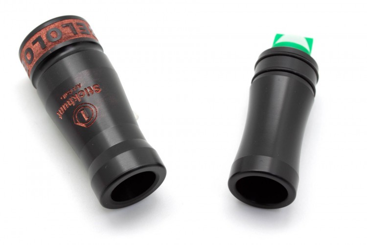 Манок духовой на белолобого гуся Stickhunt ArtCalls Belolobik дерлин Чёрный / Виски