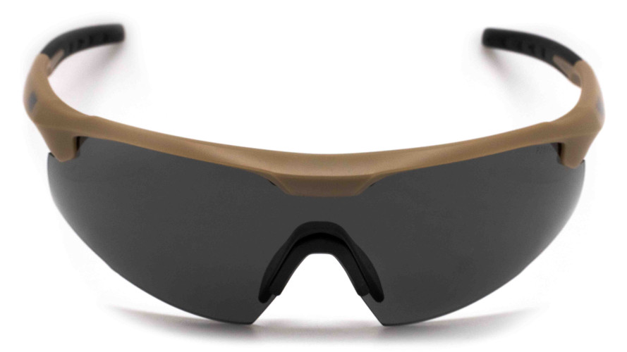 Очки баллистические стрелковые PMX Select GT-2020ST Anti-fog Серые 23%