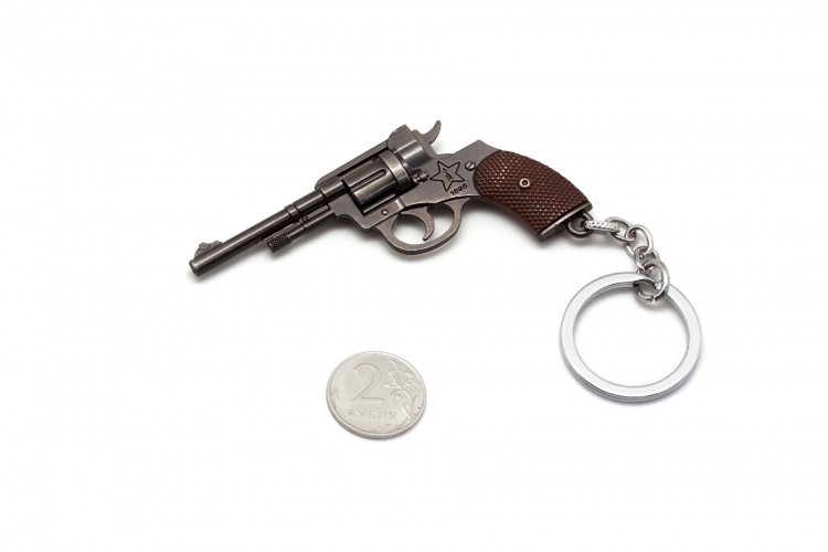 Брелок Microgun S Револьвер Nagan M1895