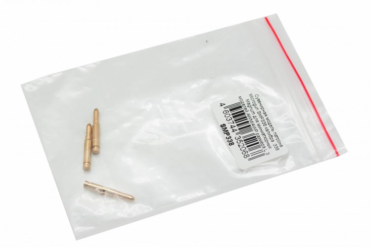 Модель сувенирная в виде патрона Microgun L SMP338 калибра .338 Magnum для моделей AWM/AWP 3 шт