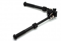 Сошки телескопические Стикхант STS-06 с поворотной базой крепление на планку Вивера (Weaver)