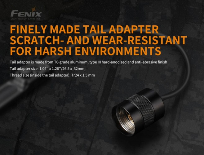 Кнопка выносная Fenix AER-03 V2 короткая 23 см