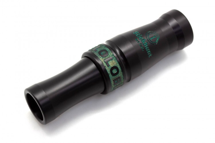 Манок духовой на белолобого гуся Stickhunt ArtCalls Belolobik дерлин Чёрный / Изумруд