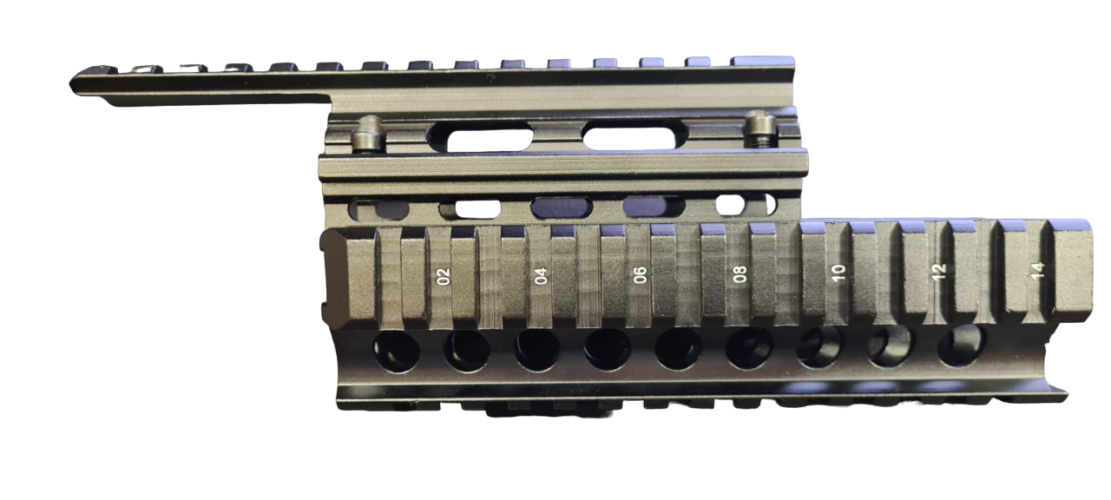 Цевьё тактическое RusForce для АК-74 с планками Weaver