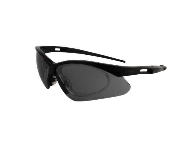 Очки баллистические стрелковые PMX Warn G-8620STRX Anti-fog Diopter Серые 23%