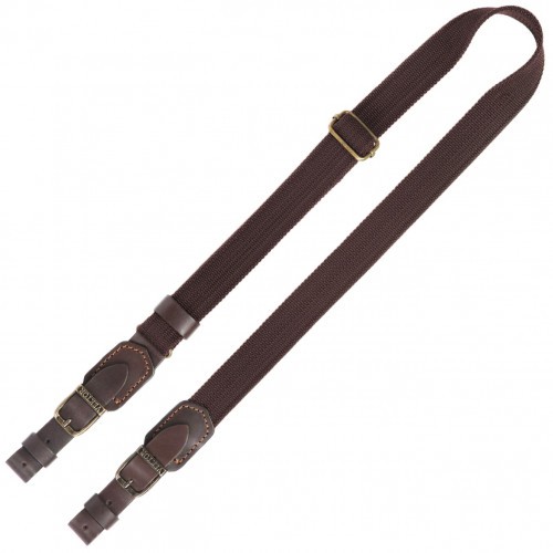 Ремень оружейный VEKTOR Р-22К без антабок из полиамидной ленты Коричневый