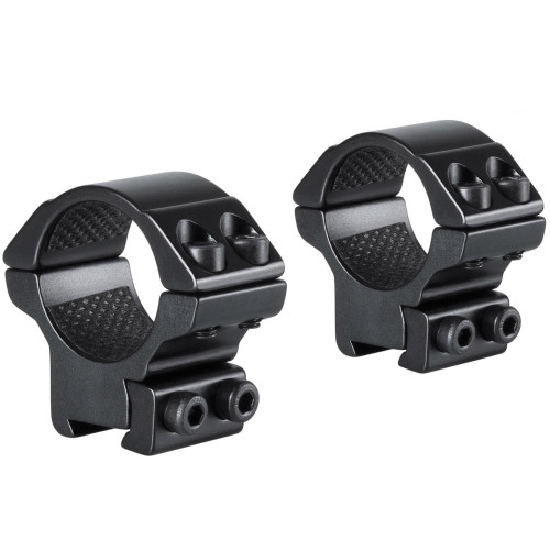 Кольца для прицела Hawke Match (22100) D=25.4 мм H=10 мм на Призму (9-11 мм) | Низкий 2 шт