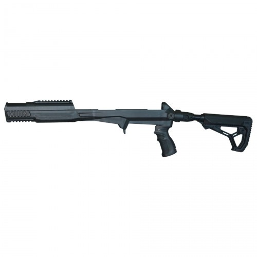 Ложе с прикладом GL-CORE и амортизирующей трубкой Fab Defense M4 SKS SB для СКС Черное