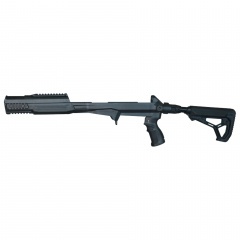 Ложе с прикладом GL-CORE и амортизирующей трубкой Fab Defense M4 SKS SB для СКС Черное