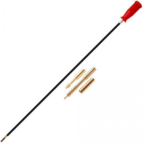 Шомпол в оплетке ЧИСТОGUN CH-22C-60 для .22 - .26 калибра (иск. CZ .22 LR) Папа 8/36 - Мама 8/32 D=5 мм L=60 см Сталь