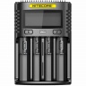 Зарядное устройство Nitecore UMS4 на 4 канала с LCD дисплеем