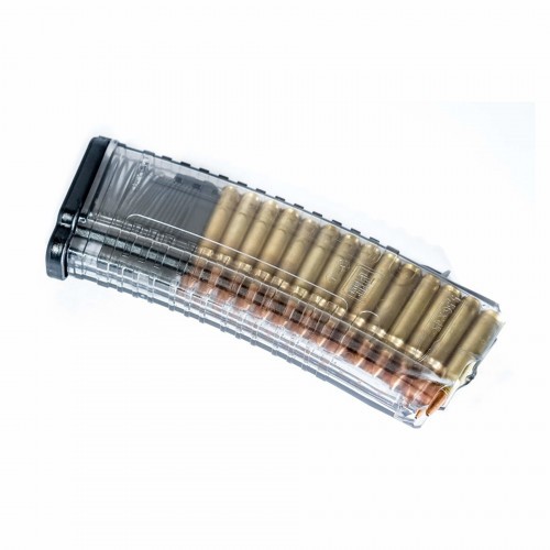 Магазин Pufgun VP223 для Вепрь-1В 5.56х45 на 30 патронов Прозрачный
