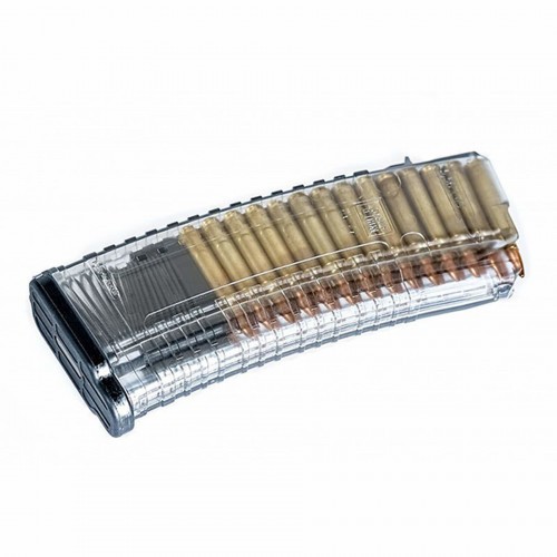 Магазин Pufgun VP223 для Вепрь-1В 5.56х45 на 30 патронов Прозрачный