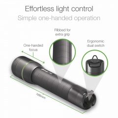 Фонарь тактический GP Beam Design PR52 Свет - Холодный 450 lm 160 м