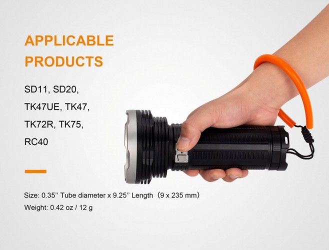 Ремешок на руку Fenix ALL-01 для фонаря Оранжевый