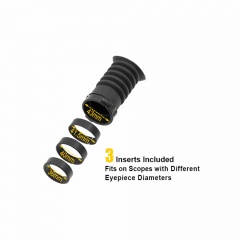 Наглазник для оптического прицела Leapers SCP-ES403 на D=36,40,41.5 и 43 мм гофрированный