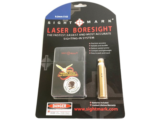 Лазерный патрон Sightmark SM39033 для калибра 9.3x62 Лазер - Красный
